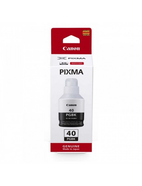Canon GI-40BK Siyah Orjinal Mürekkep