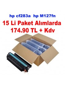 Hp Cf283A Muadil Toner 15 Adet