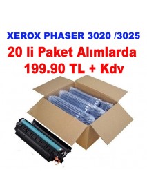 XEROX 3020 MUADİL TONER PHASER 3020 / WORKCENTER 3025 [20 adet]